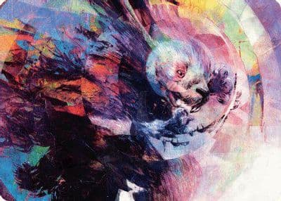 Psychic Whorl Art Card Art Series: Bloomburrow Magic card