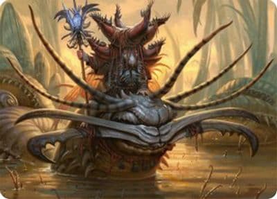 Wicks Patrol Art Card Art Series: Bloomburrow Magic card