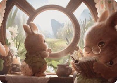 Farseek Art Card Art Series: Bloomburrow Magic card