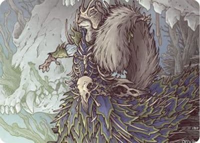 Camellia the Seedmiser Art Card Art Series: Bloomburrow Magic card