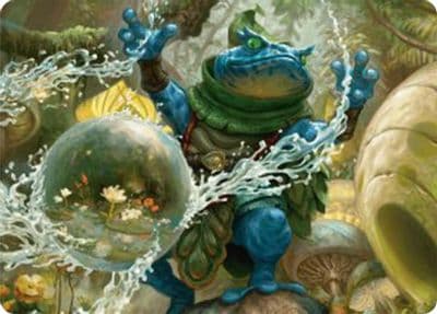 Pond Prophet Art Card Art Series: Bloomburrow Magic card
