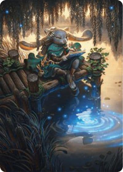 Tamiyo Field Researcher Art Card Art Series: Bloomburrow Magic card