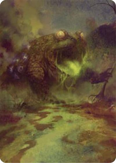 The Gitrog Monster Art Card Art Series: Bloomburrow Magic card