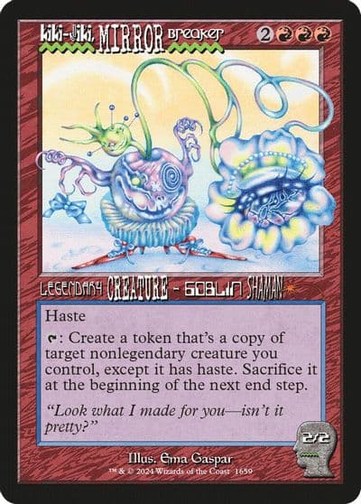 Kiki Jiki Mirror Breaker Secret Lair Drop Series Magic card