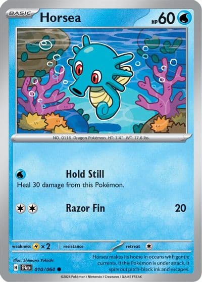 Horsea SV: Shrouded Fable Pokemon card