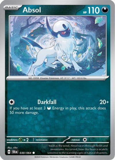 Absol SV: Shrouded Fable Pokemon card
