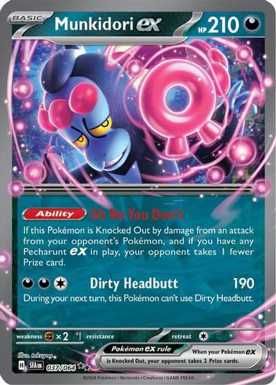 Munkidori ex SV: Shrouded Fable Pokemon card