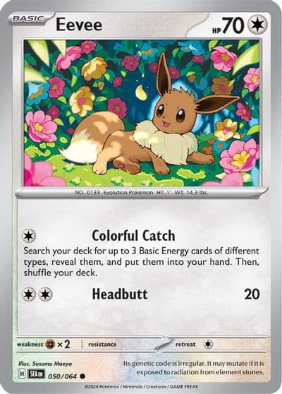 Eevee SV: Shrouded Fable Pokemon card