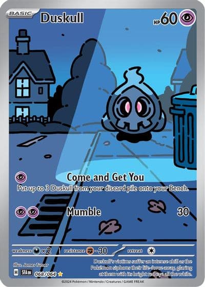 Duskull SV: Shrouded Fable Pokemon card