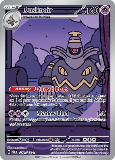 Dusknoir SV: Shrouded Fable Pokemon card