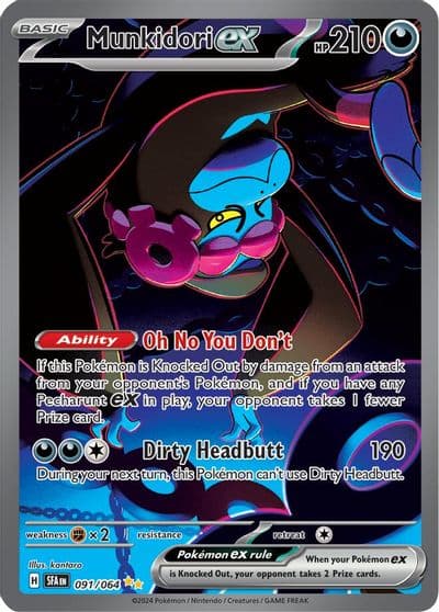 Munkidori ex SV: Shrouded Fable Pokemon card