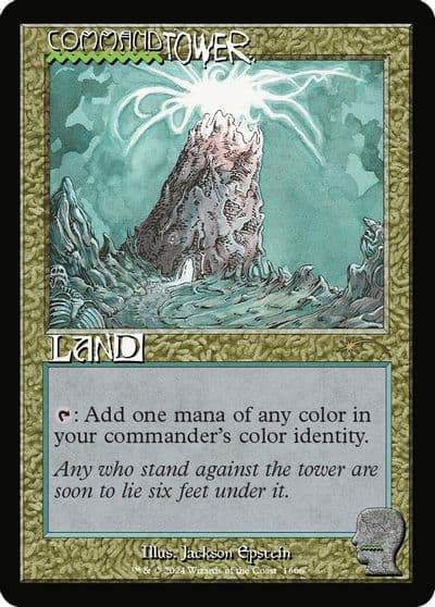 Command Tower 1666 Secret Lair Drop Series Magic card