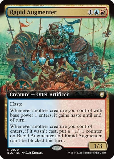 Rapid Augmenter Extended Art Commander: Bloomburrow Magic card