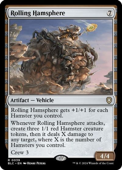 Rolling Hamsphere Commander: Bloomburrow Magic card