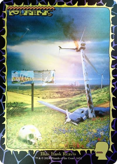 Plains 1652 Rainbow Foil Secret Lair Drop Series Magic card