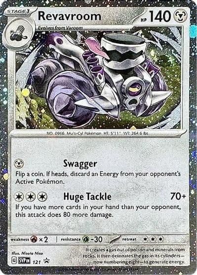 Revavroom - 121 (Cosmos Holo) SV: Scarlet & Violet Promo Cards Pokemon card
