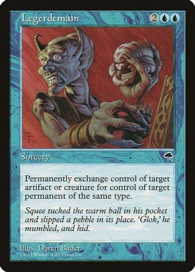 Legerdemain Tempest Magic card