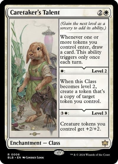 Caretakers Talent Promo Pack: Bloomburrow Magic card