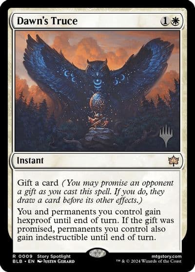 Dawns Truce Promo Pack: Bloomburrow Magic card
