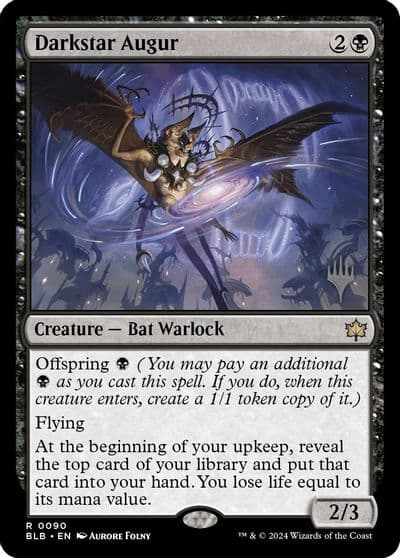 Darkstar Augur Promo Pack: Bloomburrow Magic card