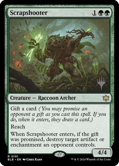 Scrapshooter Promo Pack: Bloomburrow Magic card