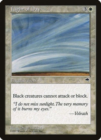 Light of Day Tempest Magic card