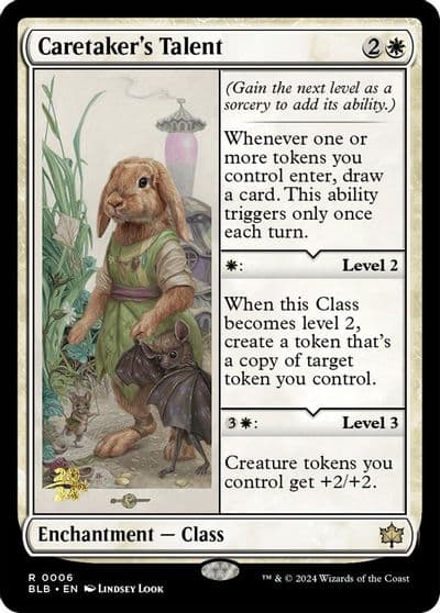 Caretakers Talent Prerelease Cards Magic card
