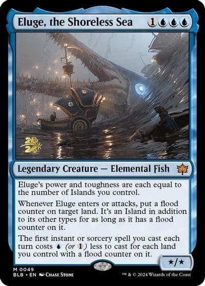 Eluge the Shoreless Sea Prerelease Cards Magic card