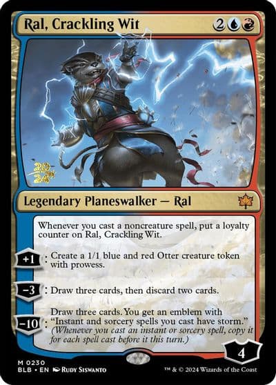 Ral Crackling Wit Prerelease Cards Magic card