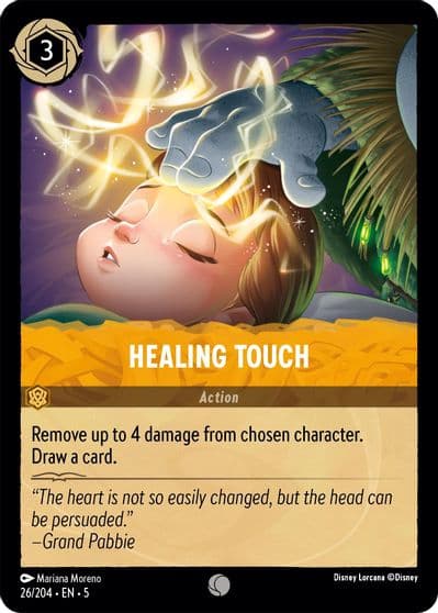Healing Touch Shimmering Skies Lorcana card