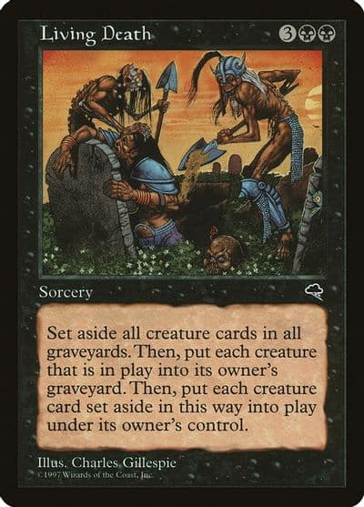 Living Death Tempest Magic card
