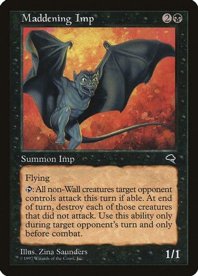 Maddening Imp Tempest Magic card