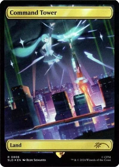 Command Tower 0806 Secret Lair Drop Series Magic card