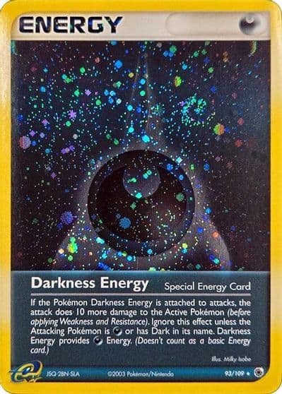 Darkness Energy (Special) (Cosmos Holo) League & Championship Cards Pokemon card