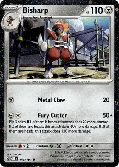 Bisharp (Cosmos Holo) Miscellaneous Cards & Products Pokemon card