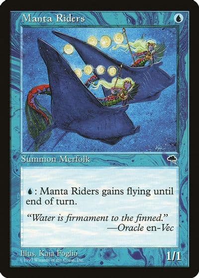 Manta Riders Tempest Magic card