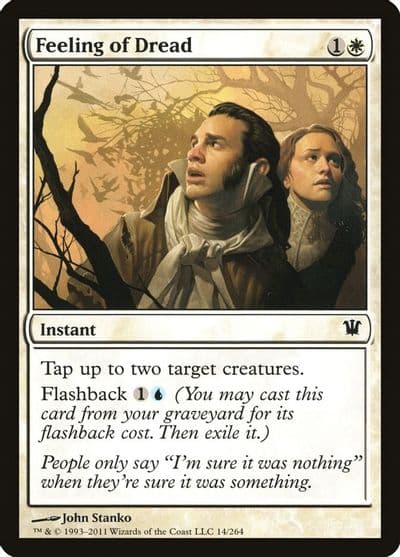 Feeling of Dread Innistrad Magic card