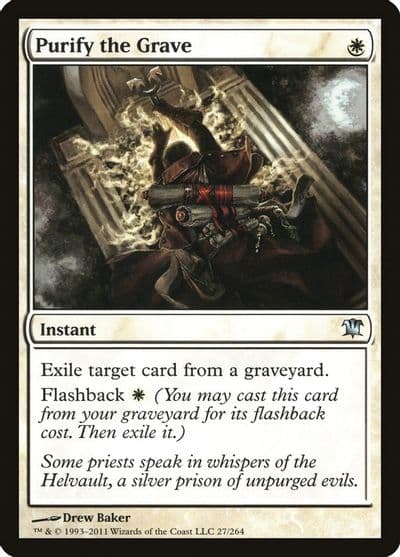Purify the Grave Innistrad Magic card