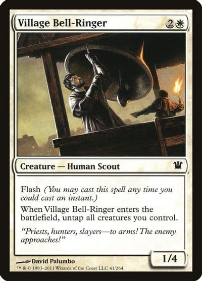 Village Bell Ringer Innistrad Magic card