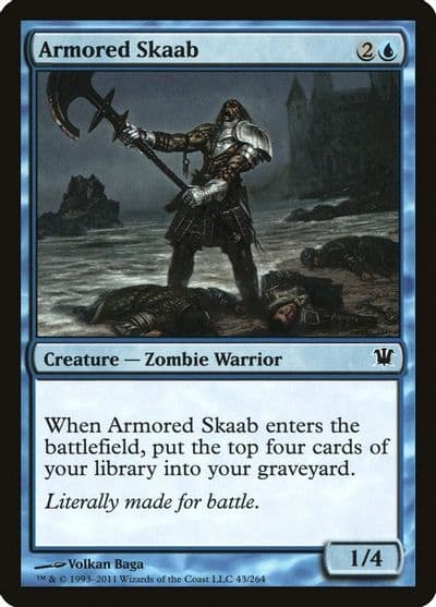 Armored Skaab Innistrad Magic card