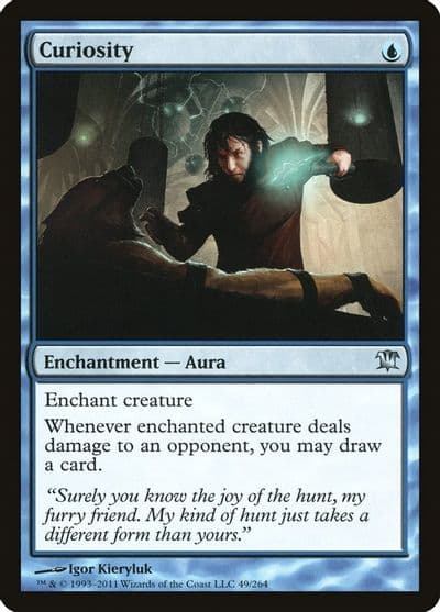 Curiosity Innistrad Magic card