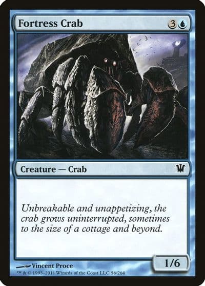 Fortress Crab Innistrad Magic card