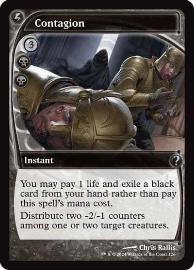 Contagion Future Sight Mystery Booster 2 Magic card