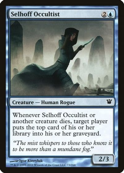 Selhoff Occultist Innistrad Magic card