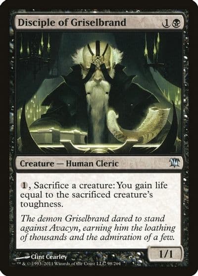 Disciple of Griselbrand Innistrad Magic card