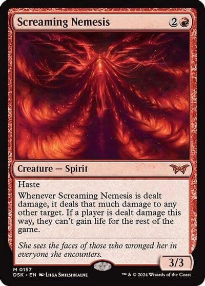 Screaming Nemesis Duskmourn: House of Horror Magic card