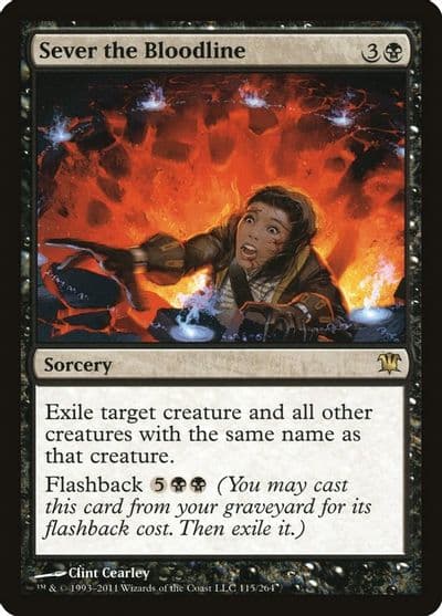 Sever the Bloodline Innistrad Magic card