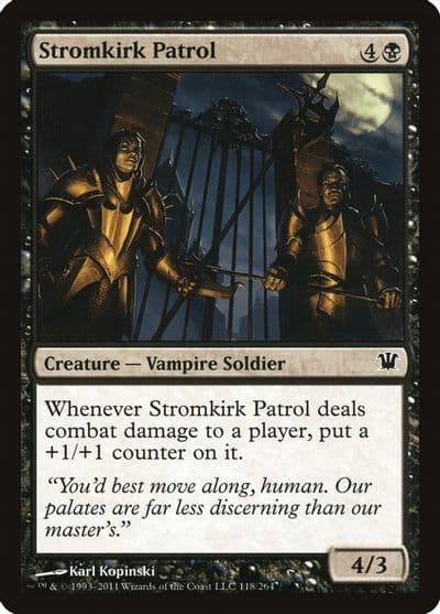Stromkirk Patrol Innistrad Magic card