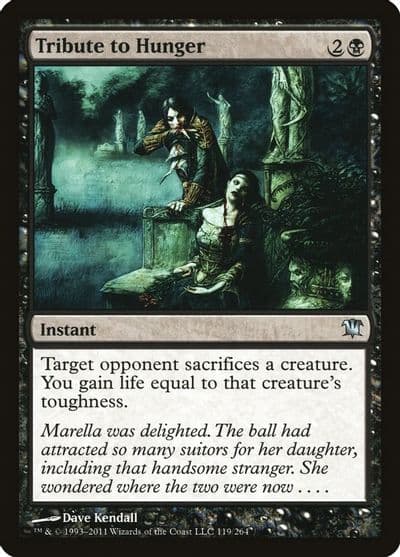 Tribute to Hunger Innistrad Magic card