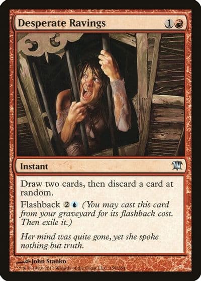 Desperate Ravings Innistrad Magic card